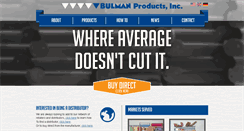 Desktop Screenshot of bulmanproducts.com